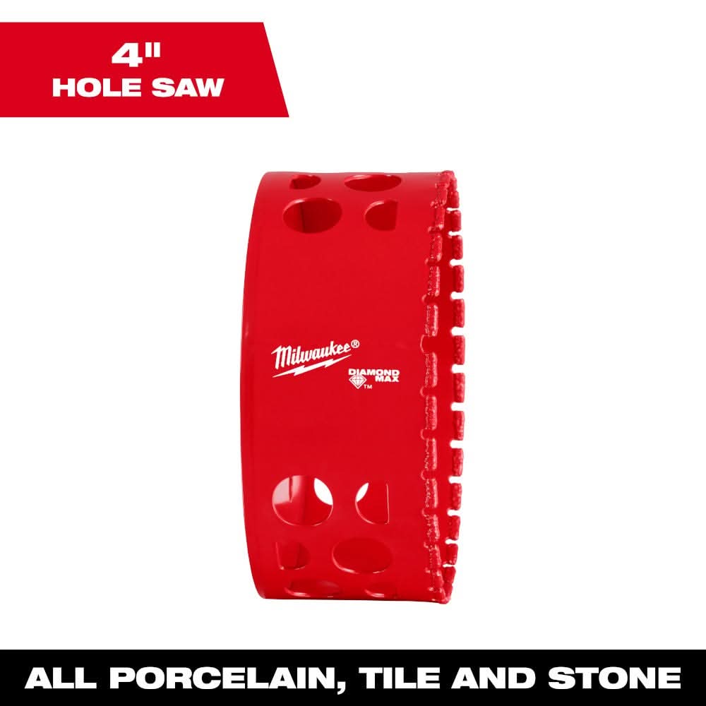 Milwaukee 49-56-5684 Milwaukee 4" Diamond Max Hole Saw
