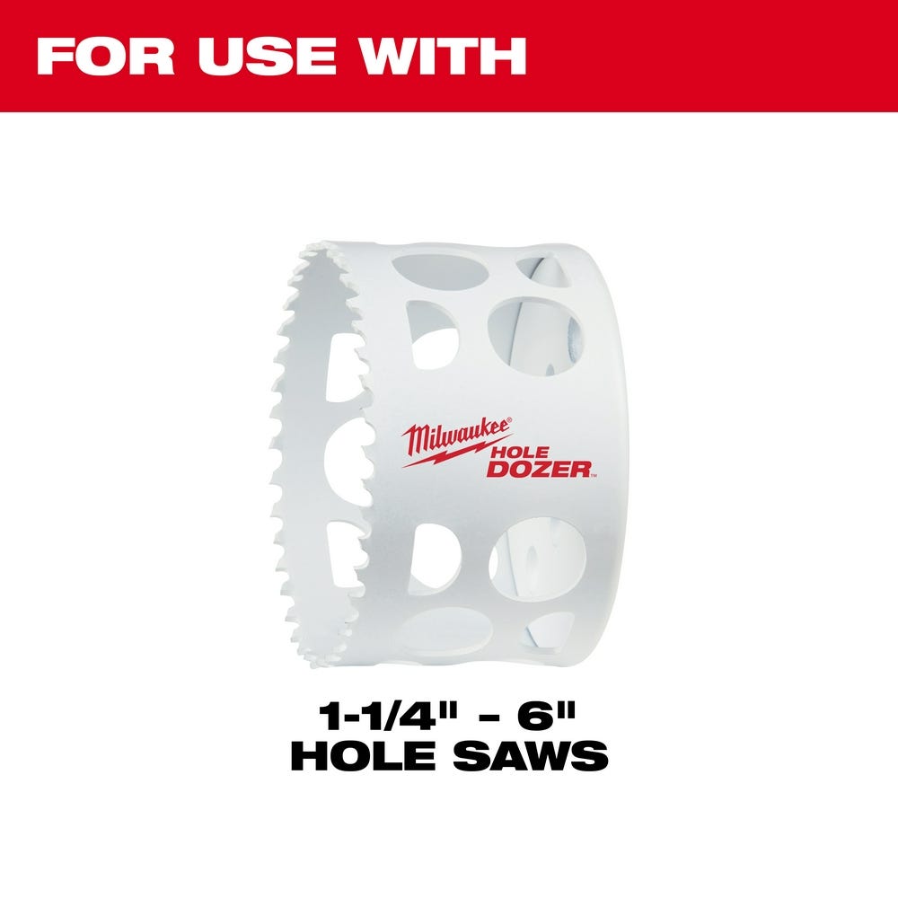 Milwaukee 49-56-7250 Large Thread Quick Change Arbor, 3/8"