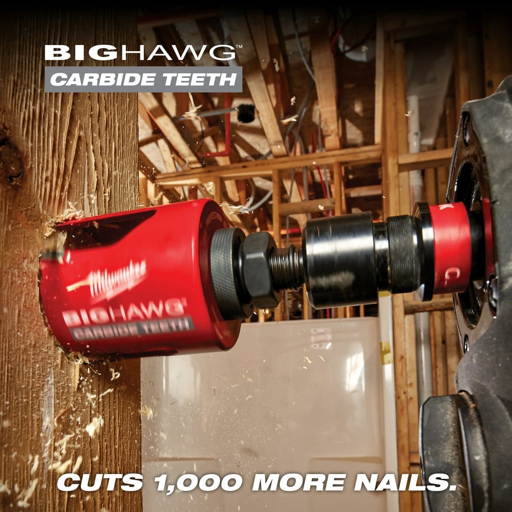 Milwaukee 49-56-9220 2-9/16" BIG HAWG with Carbide Teeth