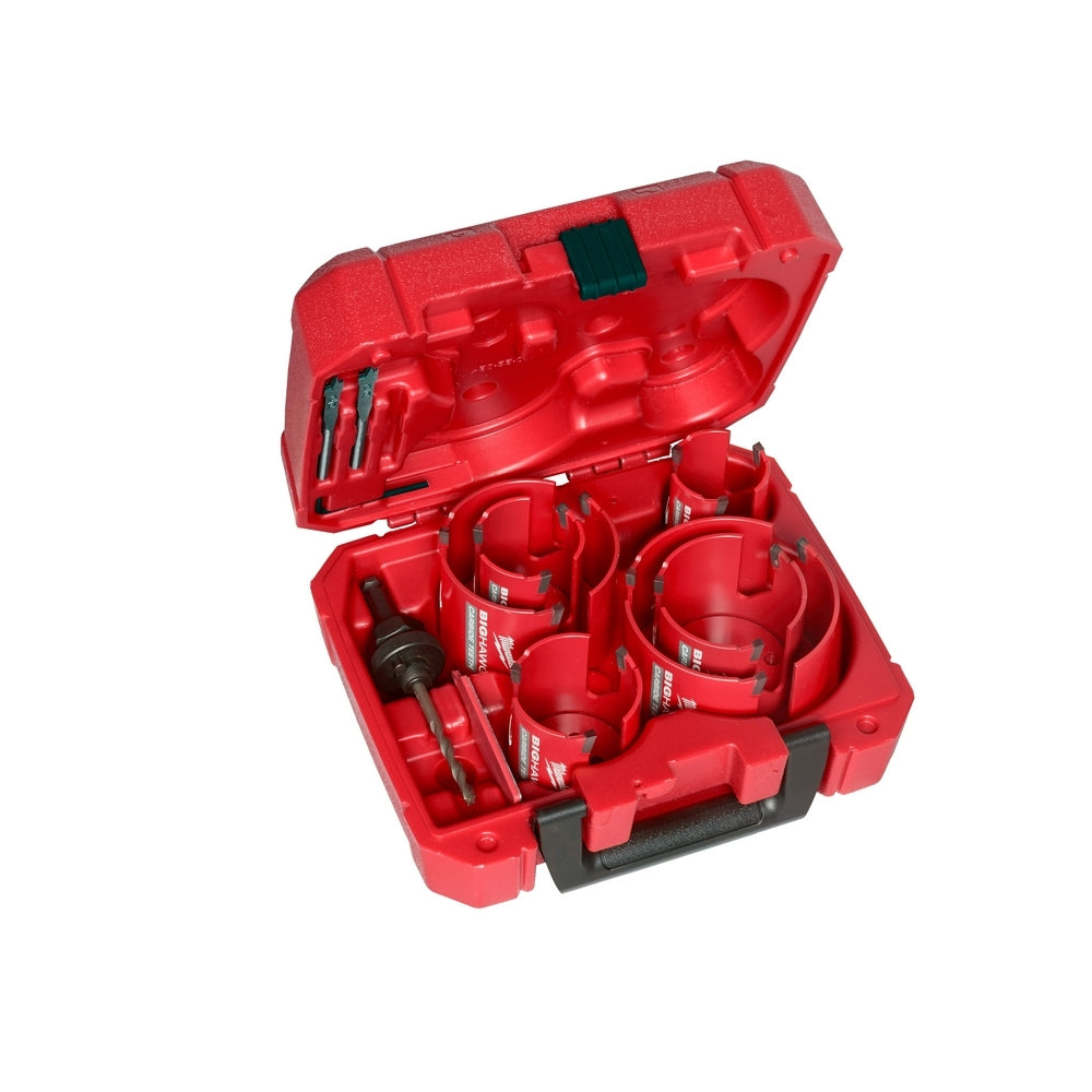 Milwaukee 49-56-9290 10-Piece BIG HAWG with Carbide Teeth Kit