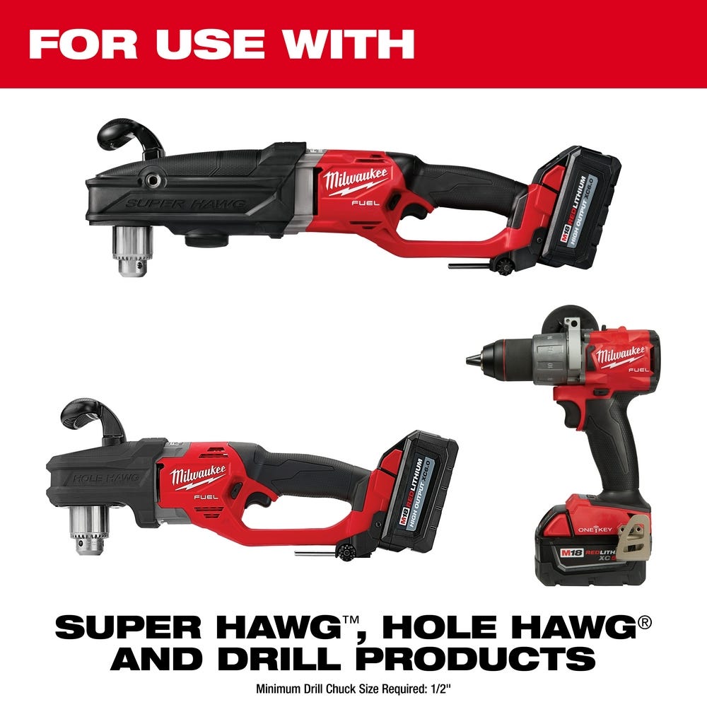 Milwaukee 49-56-9295 BIG HAWG 9-Piece Carbide Hole Saw Set PACKOUT Kit