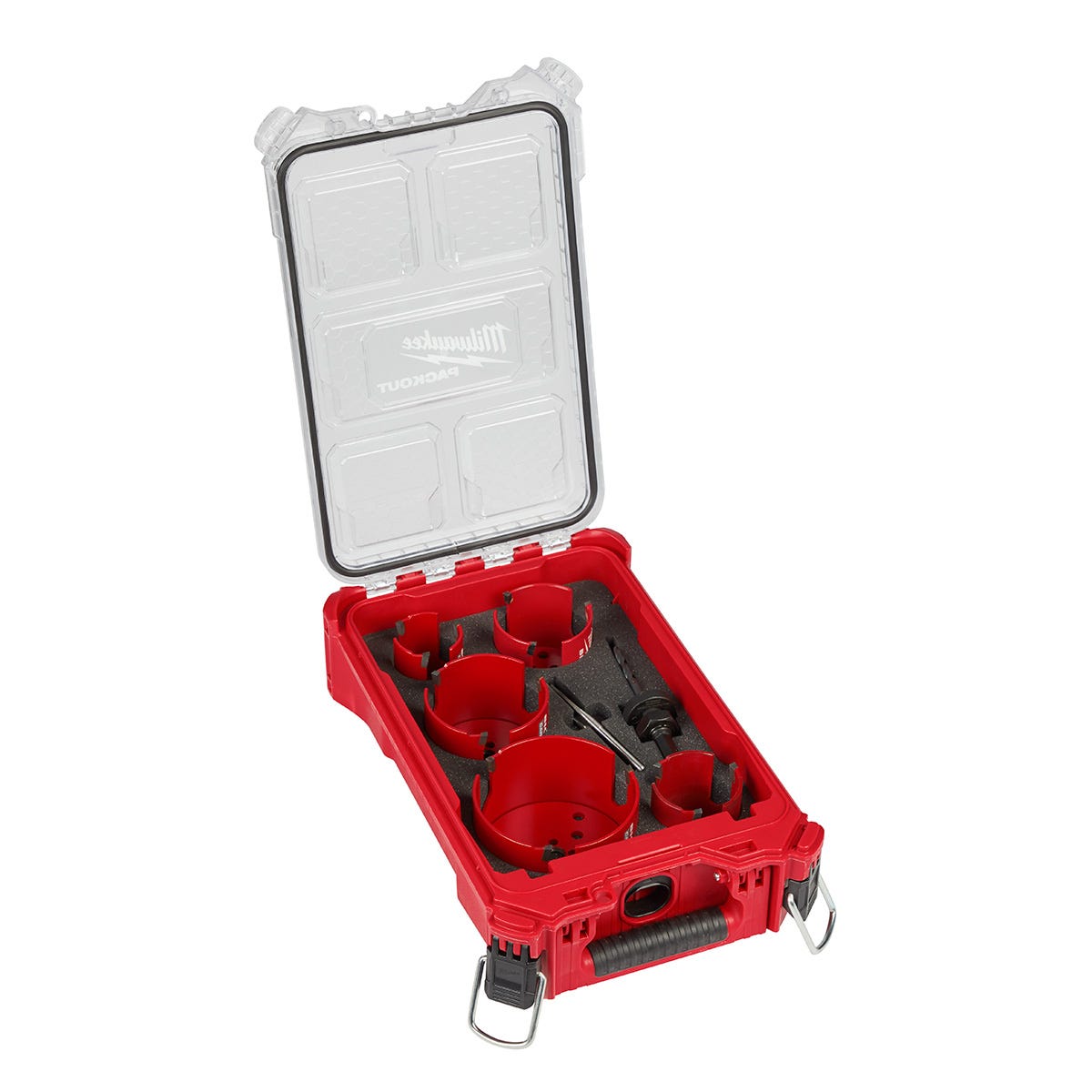 Milwaukee 49-56-9295 BIG HAWG 9-Piece Carbide Hole Saw Set PACKOUT Kit (PROMO)