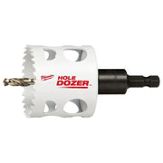 Milwaukee 49-56-9668 2-1/8-Inch Hole Dozer Bi-Metal Hole Saw with Arbor