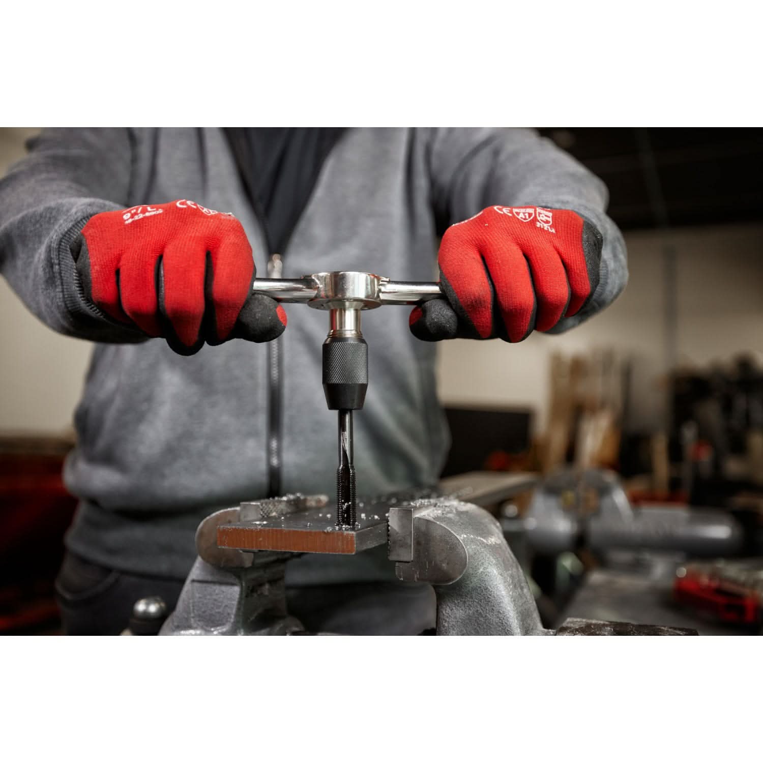 Milwaukee 49-57-5003 Hex-LOK 2-in-1 Tap and Die Threading Handle