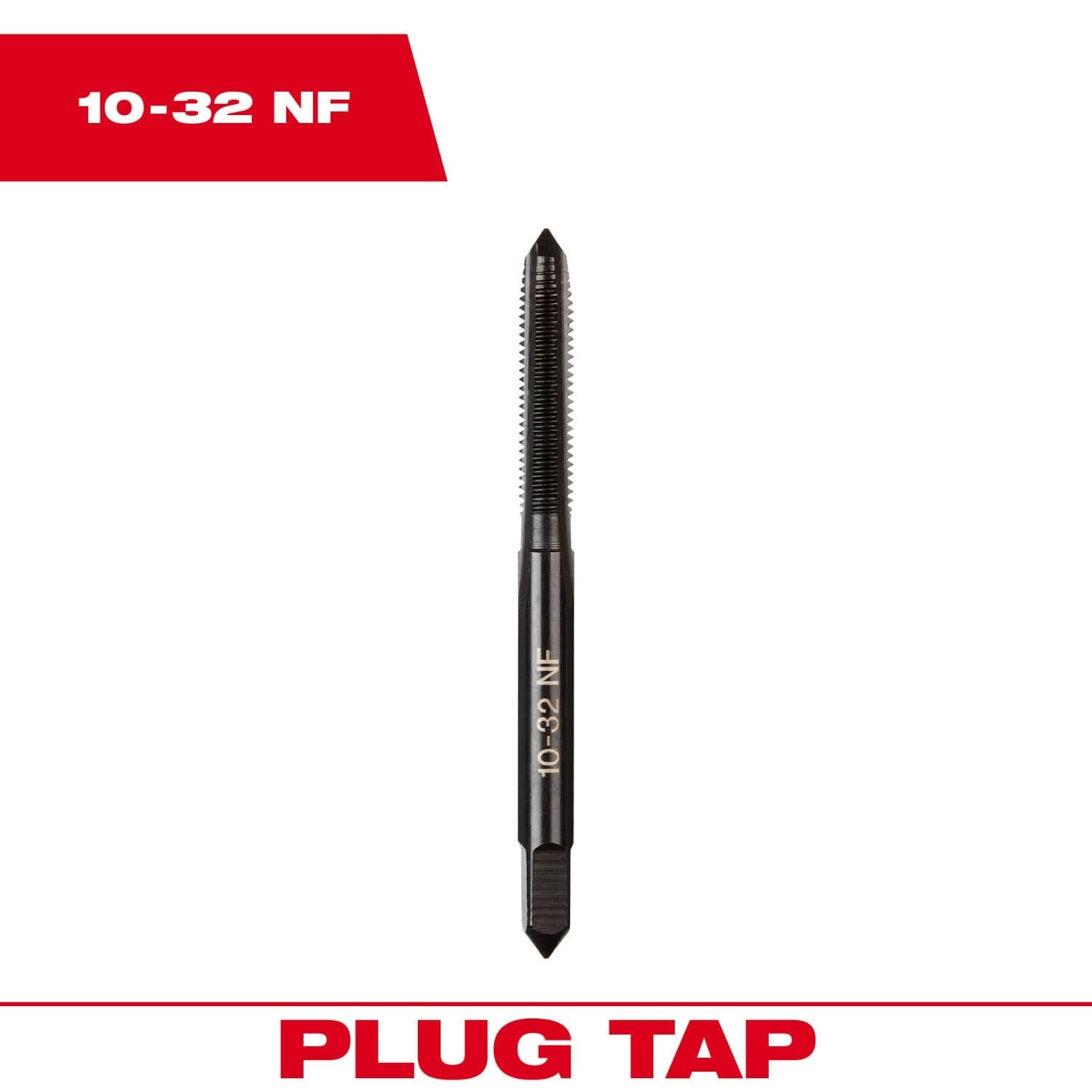 Milwaukee 49-57-5127 10-32 NF Straight Flute Plug Tap