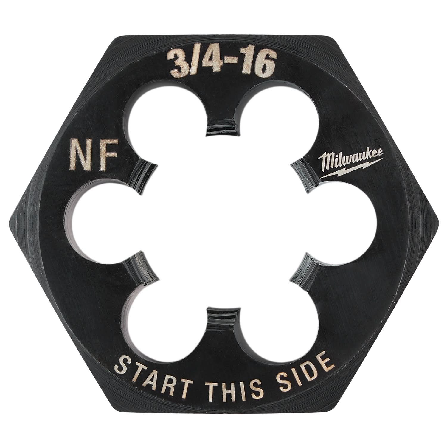 Milwaukee 49-57-5378 3/4"-16 NF 1-7/16" Hex Threading Die