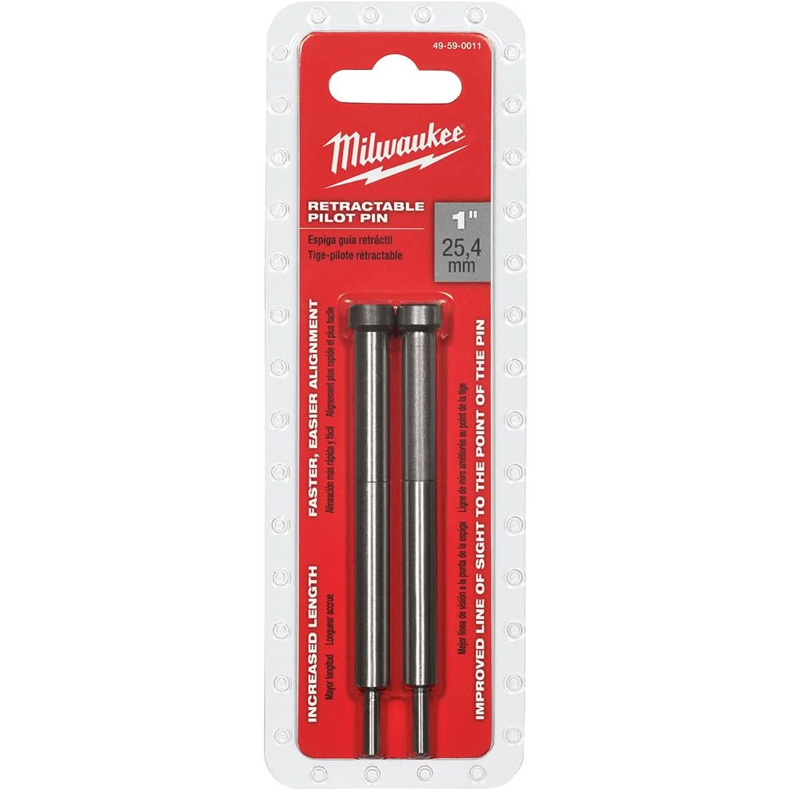 Milwaukee 49-59-0011 1-Inch Retractable Pilot Pin