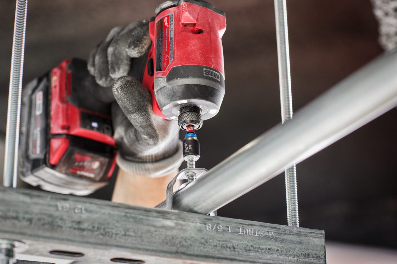 Milwaukee 49-66-4567 SHOCKWAVE Impact Duty 6" Magnetic Nut Driver Set 6PC