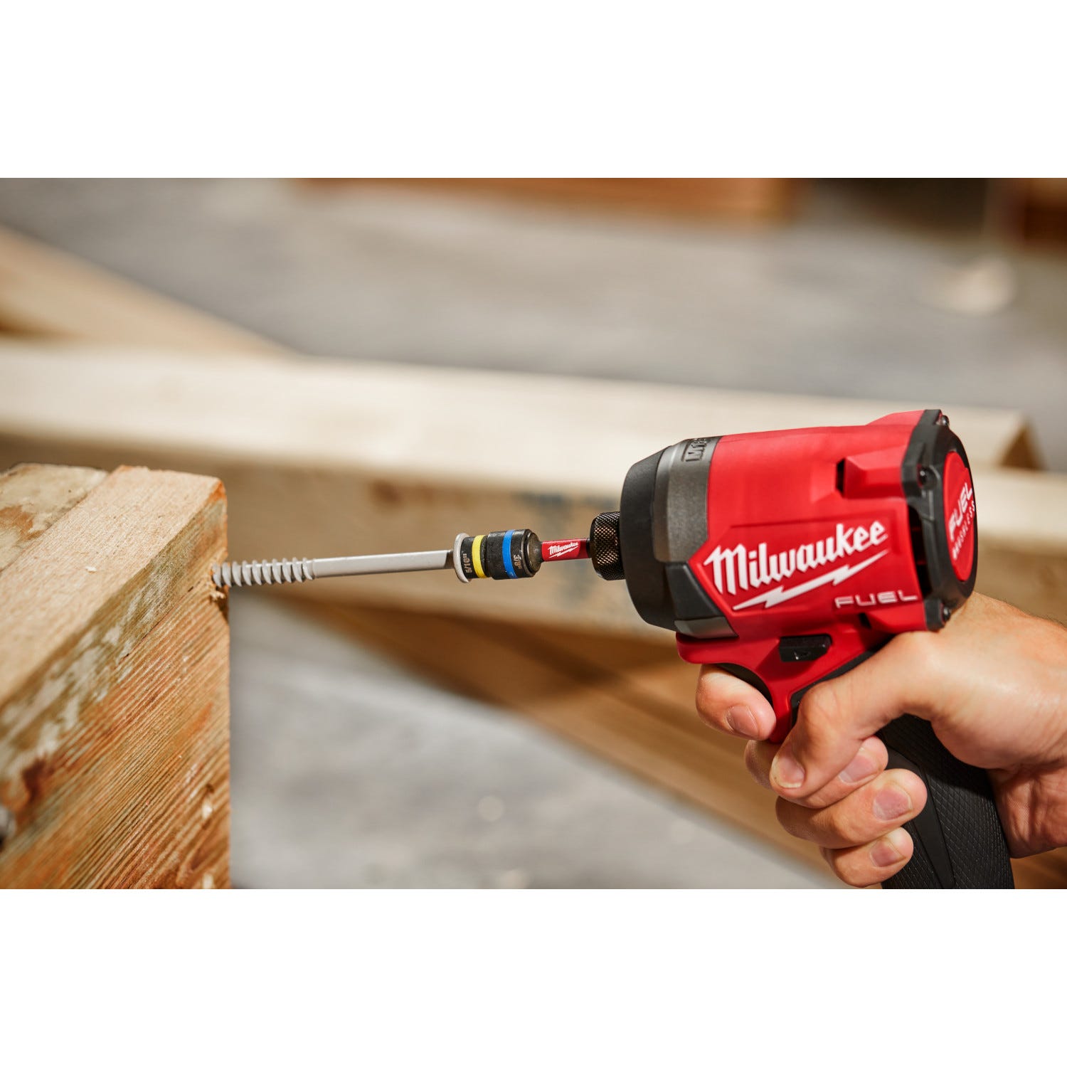 Milwaukee 49-66-4543 SHOCKWAVE Impact Duty 5/16" and 3/8" x 2-1/2" QUIK-CLEAR 2-in-1 Magnetic Nut Driver