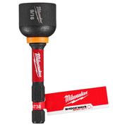 Milwaukee 49-66-4738 SHOCKWAVE Impact Duty 9/16" x 2-9/16" Magnetic Nut Driver BULK 10