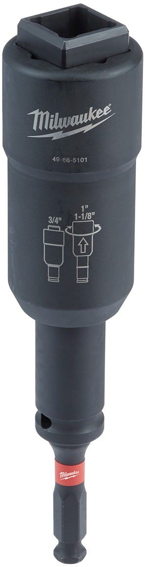 Milwaukee 49-66-5101 Shockwave Lineman's 3-In-1 Distribution Utility Socket