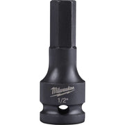 Milwaukee 49-66-5144 Shockwave Lineman's 1/2" Drive 1/2" Hex Bit Socket