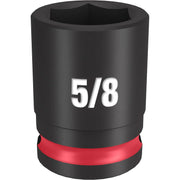Milwaukee 49-66-6108 SHOCKWAVE Impact Duty 3/8-Inch Drive 5/8-Inch Standard 6 Point Socket
