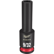 Milwaukee 49-66-6116 SHOCKWAVE Impact Duty 3/8-Inch Drive 9/32-Inch Deep 6 Point Socket