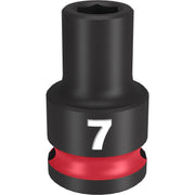 Milwaukee 49-66-6131 SHOCKWAVE Impact Duty 3/8-Inch Drive 7MM Standard 6 Point Socket