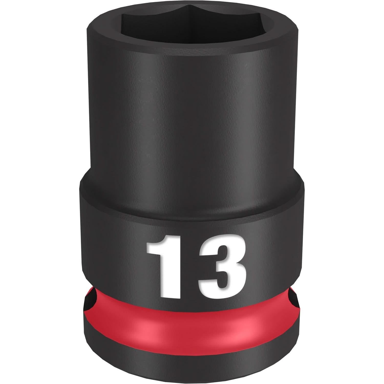 Milwaukee 49-66-6137 SHOCKWAVE Impact Duty 3/8-Inch Drive 13MM Standard 6 Point Socket