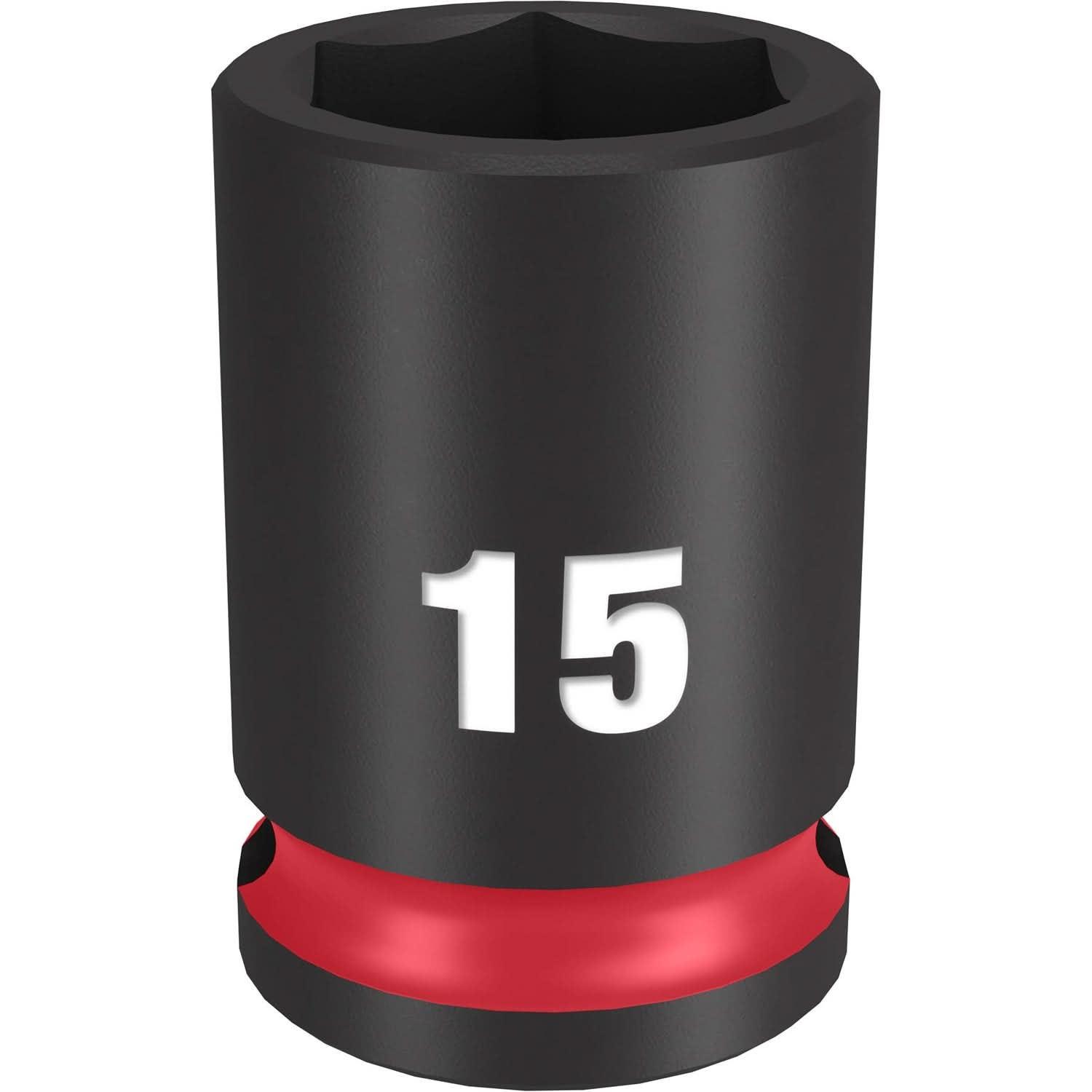 Milwaukee 49-66-6139 SHOCKWAVE Impact Duty 3/8-Inch Drive 15MM Standard 6 Point Socket