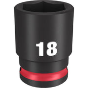 Milwaukee 49-66-6142 SHOCKWAVE Impact Duty 3/8-Inch Drive 18MM Standard 6 Point Socket