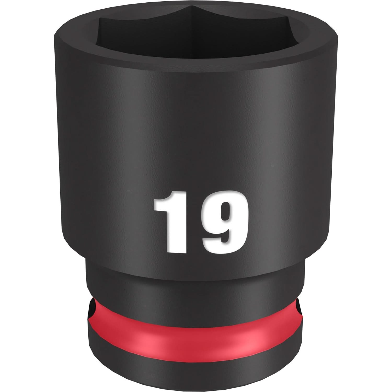 Milwaukee 49-66-6143 SHOCKWAVE Impact Duty 3/8-Inch Drive 19MM Standard 6 Point Socket