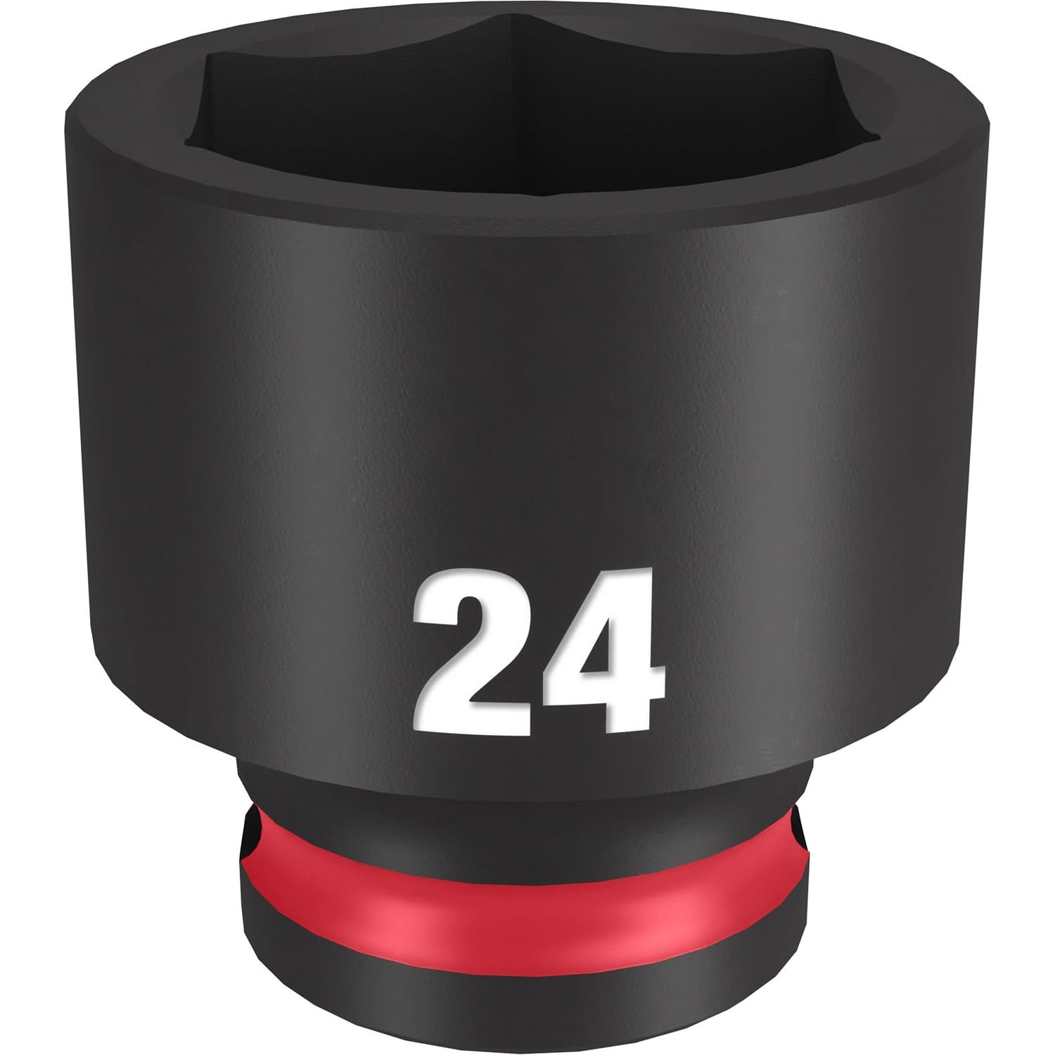 Milwaukee 49-66-6147 SHOCKWAVE Impact Duty 3/8-Inch Drive 24MM Standard 6 Point Socket