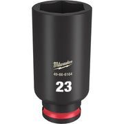 Milwaukee 49-66-6164 SHOCKWAVE Impact Duty 3/8-Inch Drive 23MM Deep 6 Point Socket