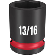 Milwaukee 49-66-6207 SHOCKWAVE Impact Duty 1/2-Inch Drive 13/16-Inch Standard 6 Point Socket