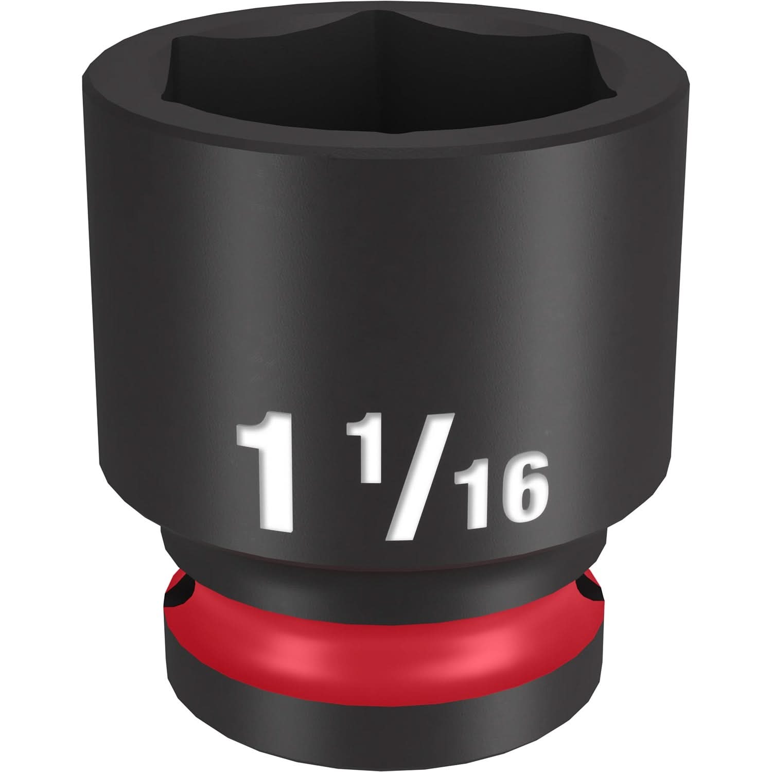 Milwaukee 49-66-6211 SHOCKWAVE Impact Duty 1/2-Inch Drive 1-1/16-Inch Standard 6 Point Socket