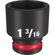 Milwaukee 49-66-6213 SHOCKWAVE Impact Duty 1/2-Inch Drive 1-3/16-Inch Standard 6 Point Socket