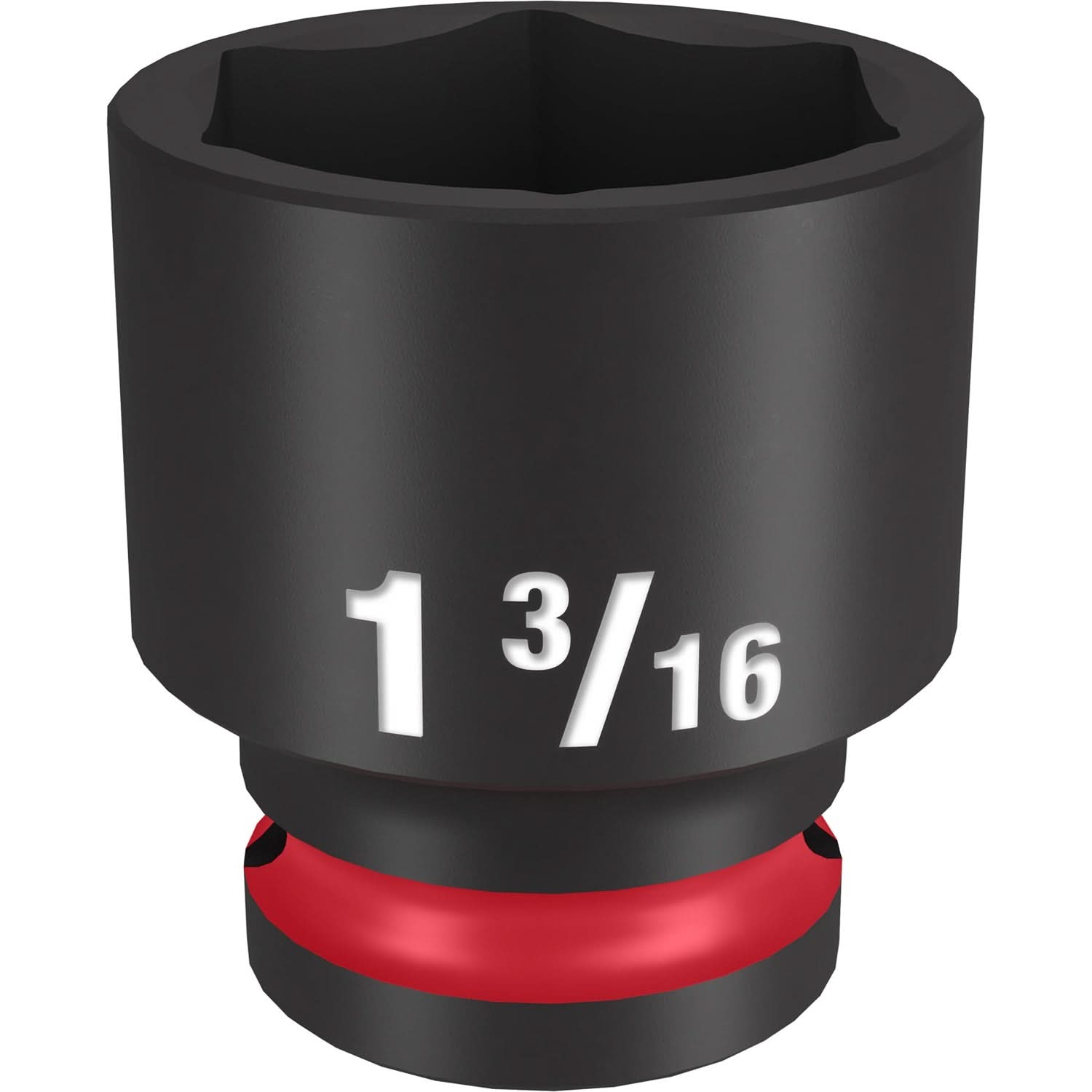Milwaukee 49-66-6213 SHOCKWAVE Impact Duty 1/2-Inch Drive 1-3/16-Inch Standard 6 Point Socket