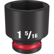 Milwaukee 49-66-6215 SHOCKWAVE Impact Duty 1/2-Inch Drive 1-5/16-Inch Standard 6 Point Socket
