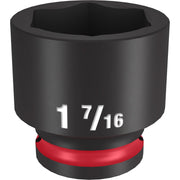 Milwaukee 49-66-6217 SHOCKWAVE Impact Duty 1/2-Inch Drive 1-7/16-Inch Standard 6 Point Socket