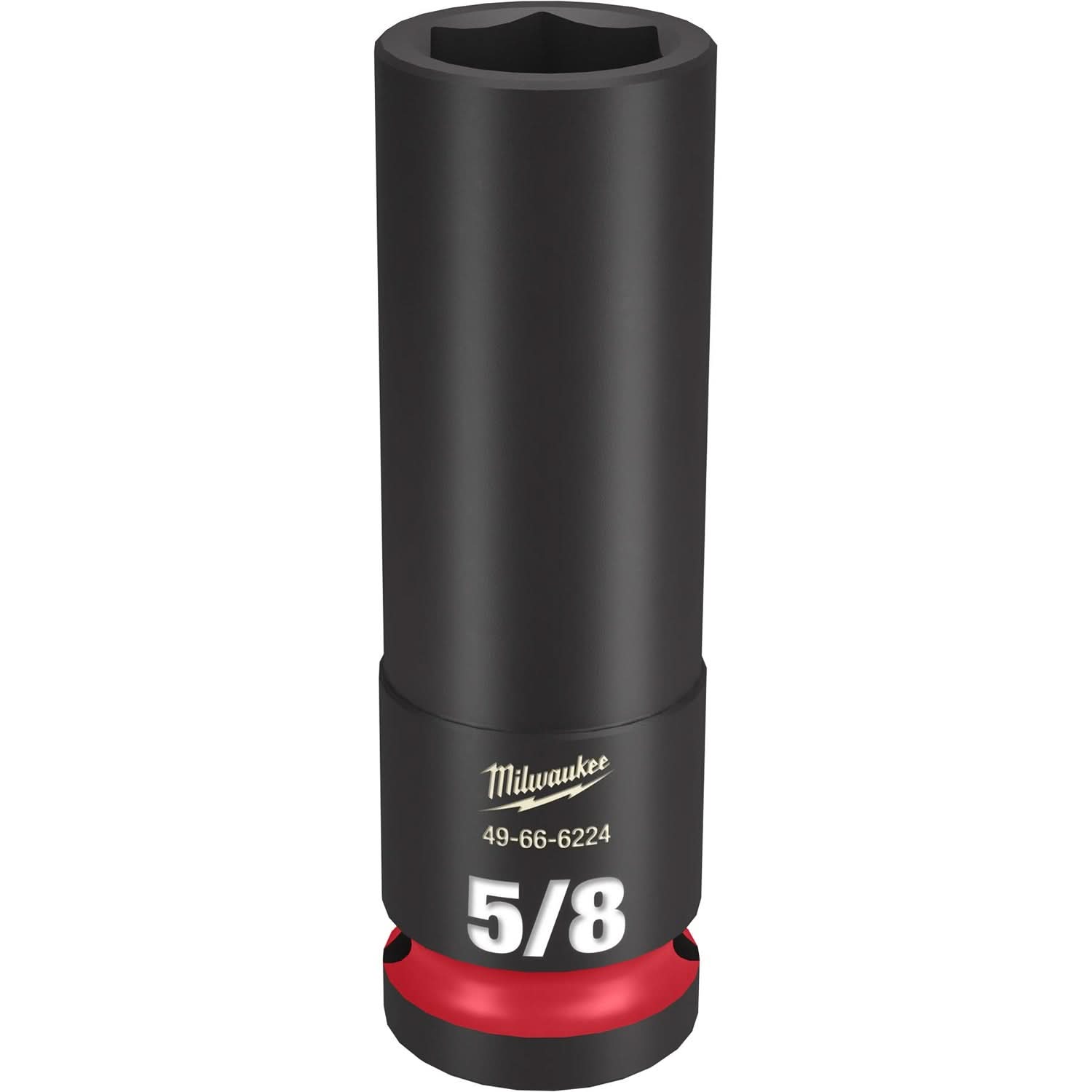 Milwaukee 49-66-6224 SHOCKWAVE Impact Duty 1/2-Inch Drive 5/8-Inch Deep 6 Point Socket
