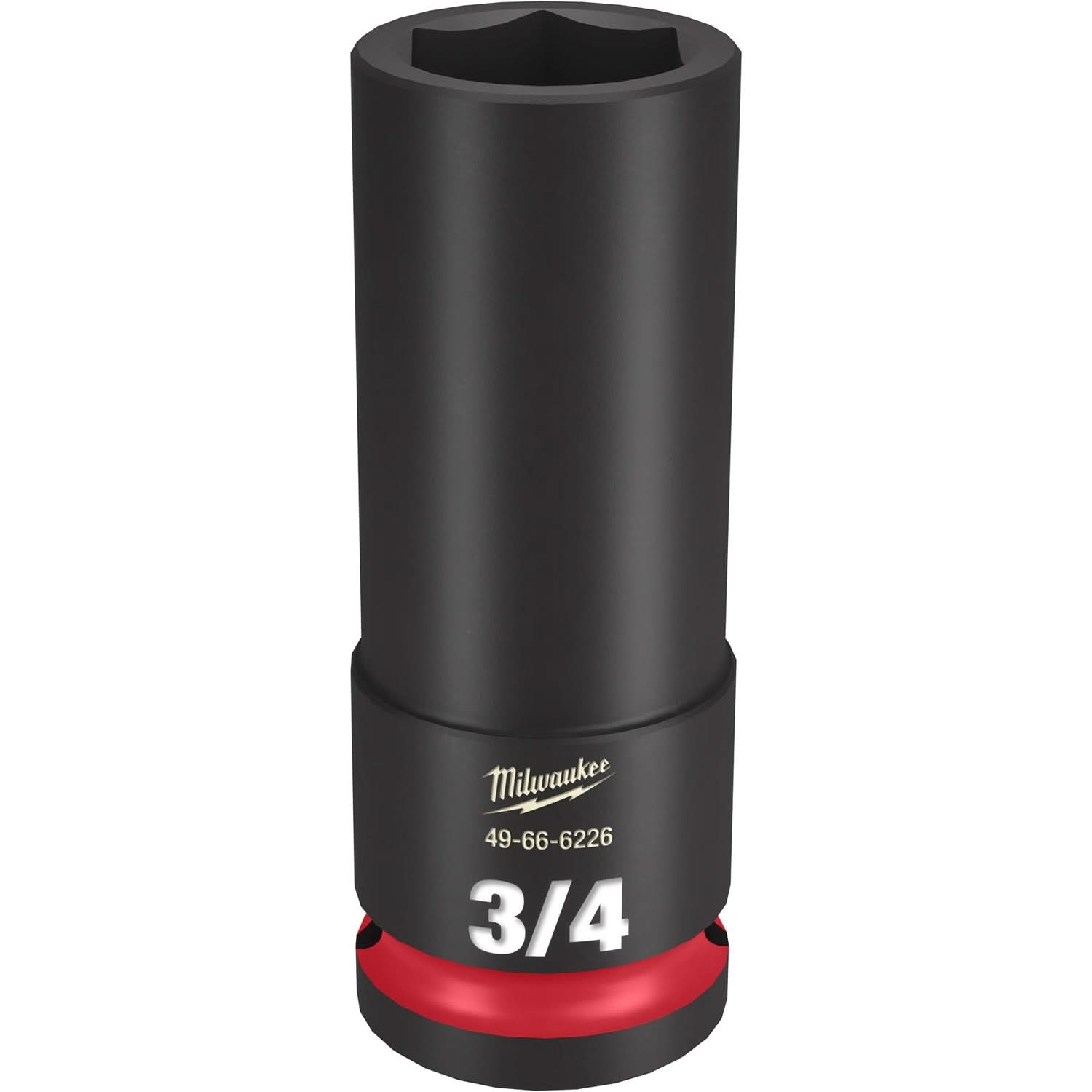 Milwaukee 49-66-6226 SHOCKWAVE Impact Duty 1/2-Inch Drive 3/4-Inch Deep 6 Point Socket