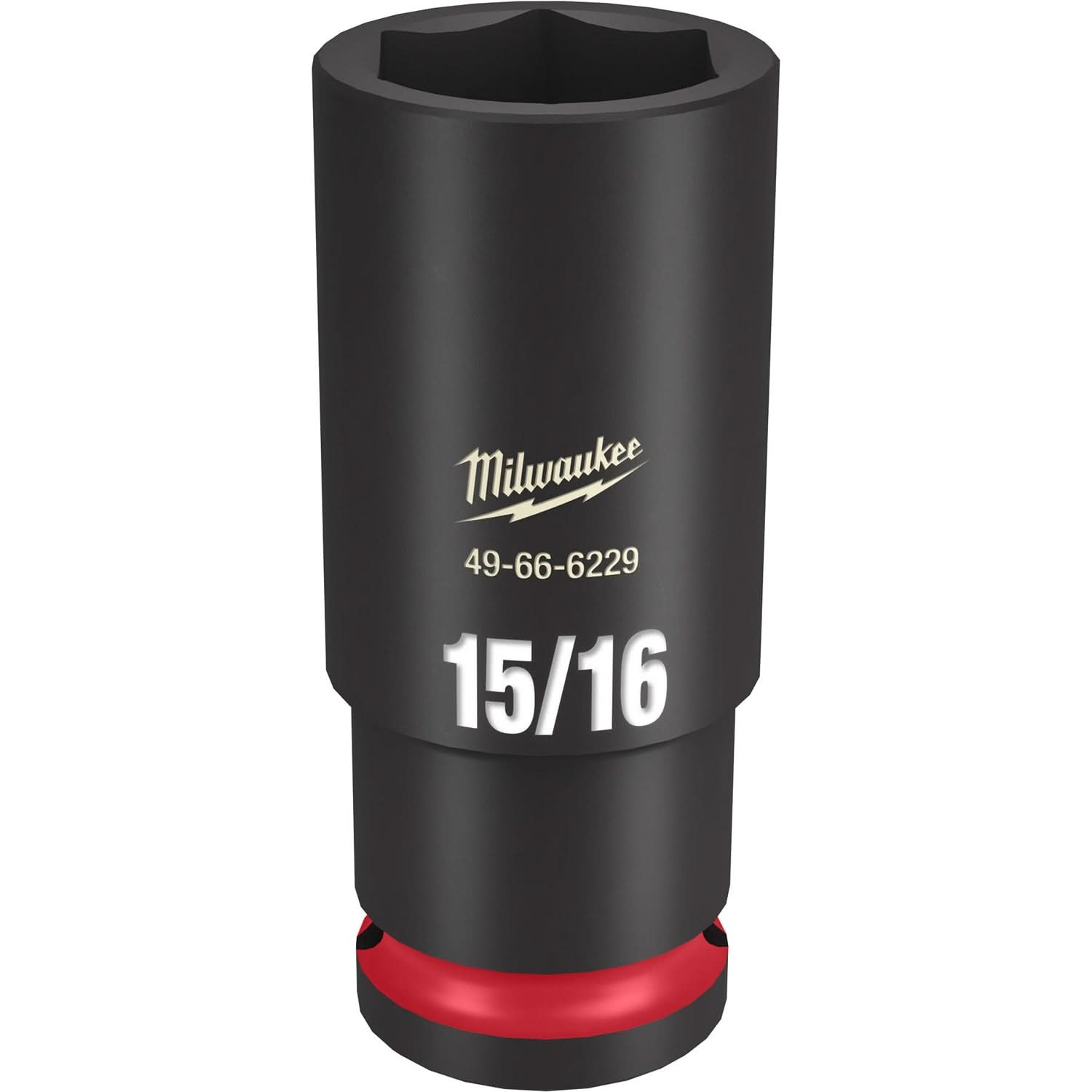 Milwaukee 49-66-6229 SHOCKWAVE Impact Duty 1/2-Inch Drive 15/16-Inch Deep 6 Point Socket