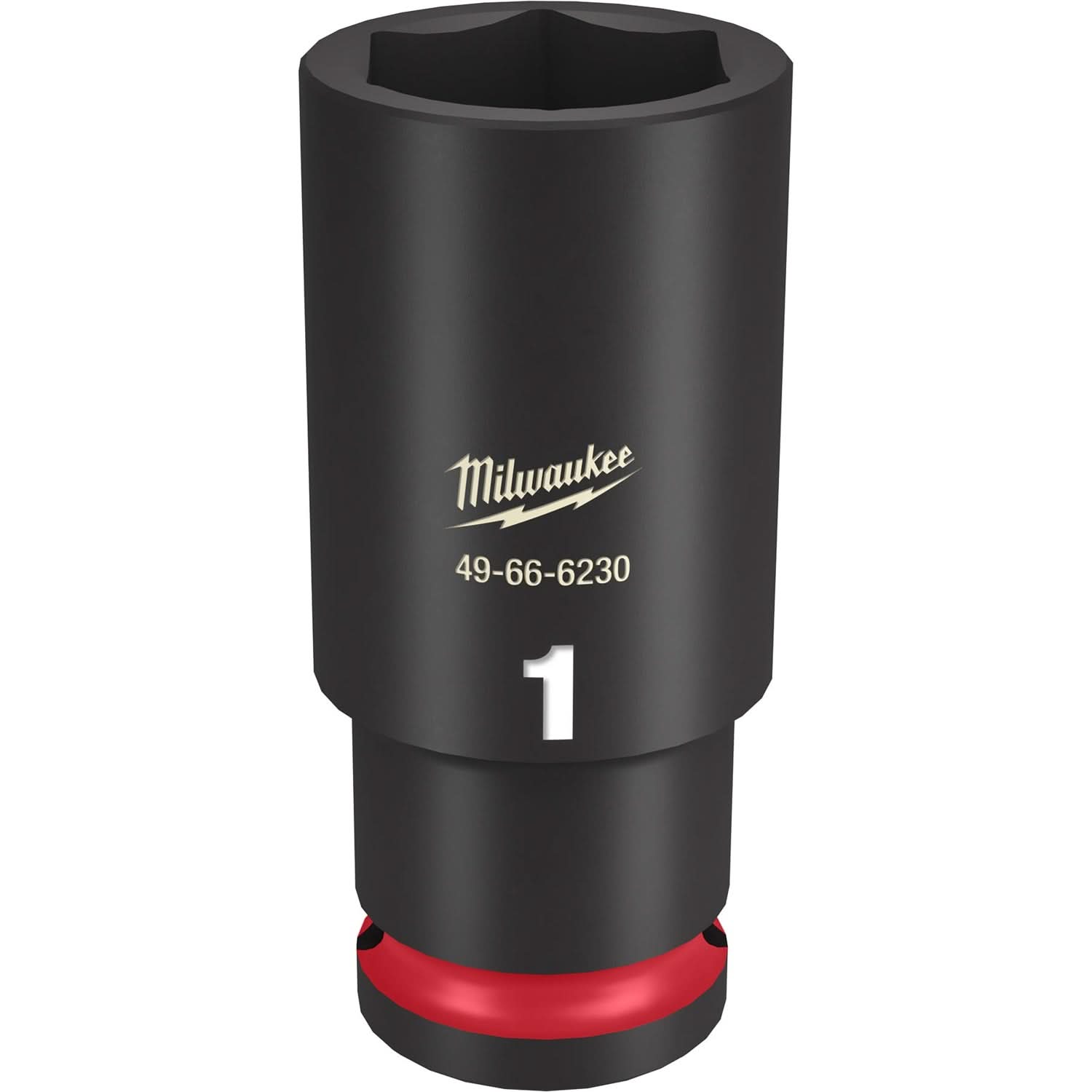 Milwaukee 49-66-6230 SHOCKWAVE Impact Duty 1/2-Inch Drive 1-Inch Deep 6 Point Socket