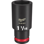 Milwaukee 49-66-6231 SHOCKWAVE Impact Duty 1/2-Inch Drive 1-1/16-Inch Deep 6 Point Socket
