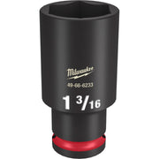 Milwaukee 49-66-6233 SHOCKWAVE Impact Duty 1/2-Inch Drive 1-3/16-Inch Deep 6 Point Socket