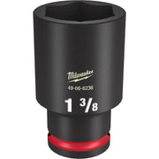 Milwaukee 49-66-6236 SHOCKWAVE Impact Duty 1/2-Inch Drive 1-3/8-Inch Deep 6 Point Socket