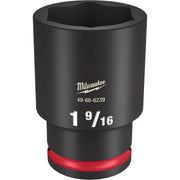 Milwaukee 49-66-6239 SHOCKWAVE Impact Duty 1/2-Inch Drive 1-9/16-Inch Deep 6 Point Socket
