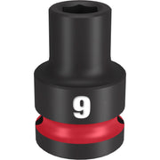 Milwaukee 49-66-6241 SHOCKWAVE Impact Duty 1/2-Inch Drive 9MM Standard 6 Point Socket