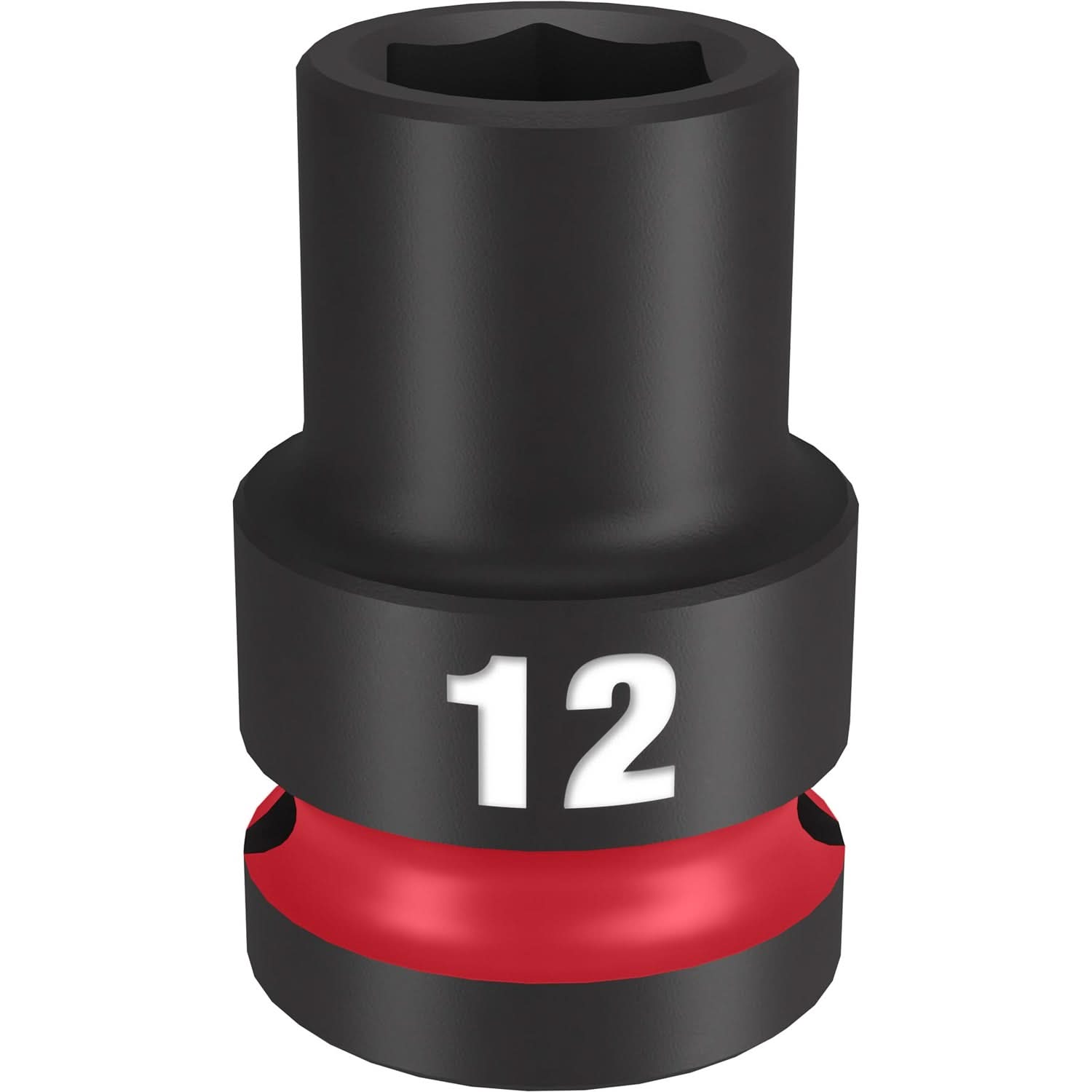 Milwaukee 49-66-6244 SHOCKWAVE Impact Duty 1/2-Inch Drive 12MM Standard 6 Point Socket