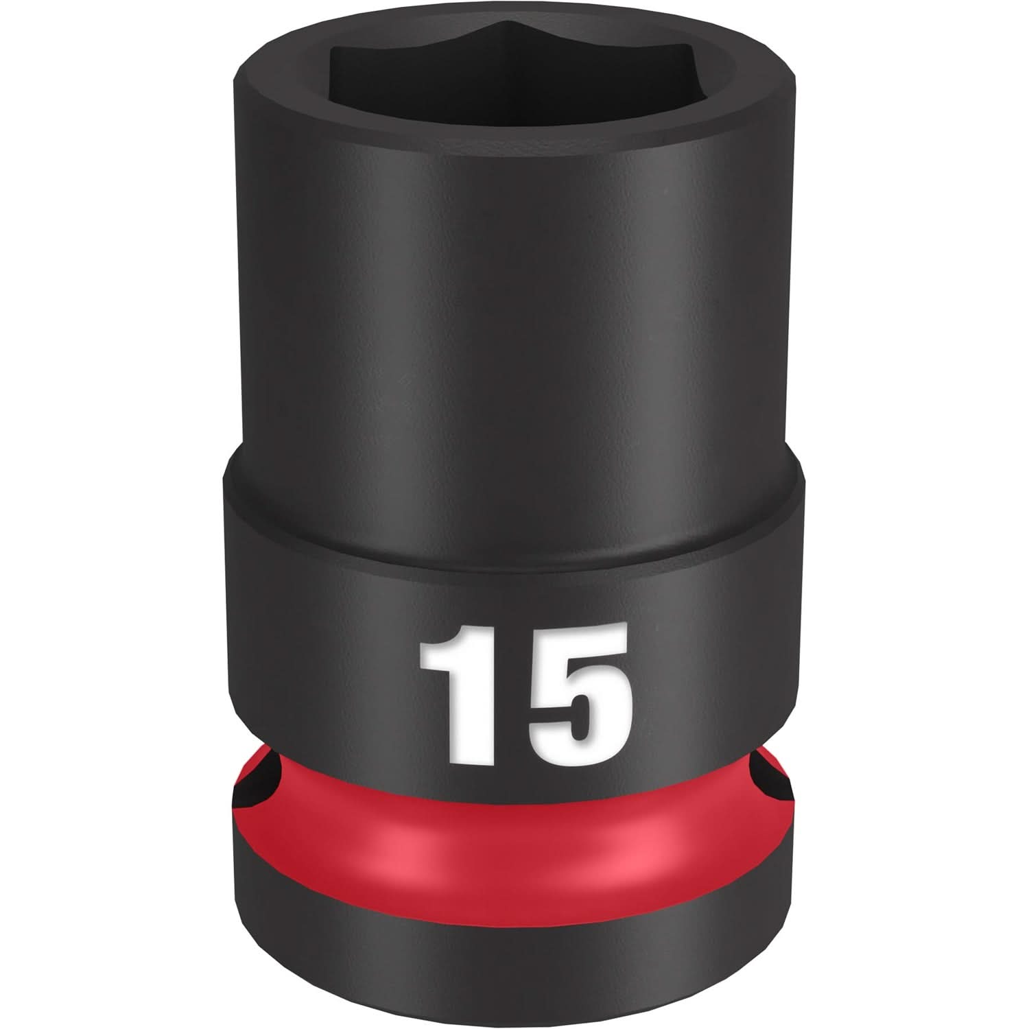 Milwaukee 49-66-6247 SHOCKWAVE Impact Duty 1/2-Inch Drive 15MM Standard 6 Point Socket