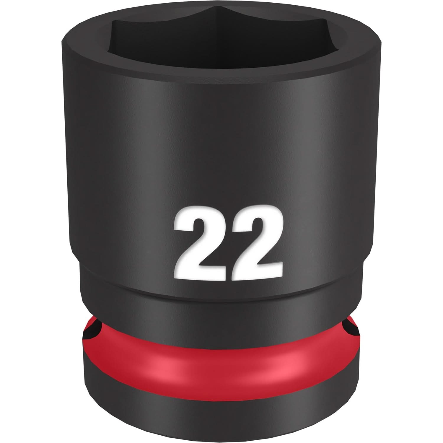 Milwaukee 49-66-6254 SHOCKWAVE Impact Duty 1/2-Inch Drive 22MM Standard 6 Point Socket