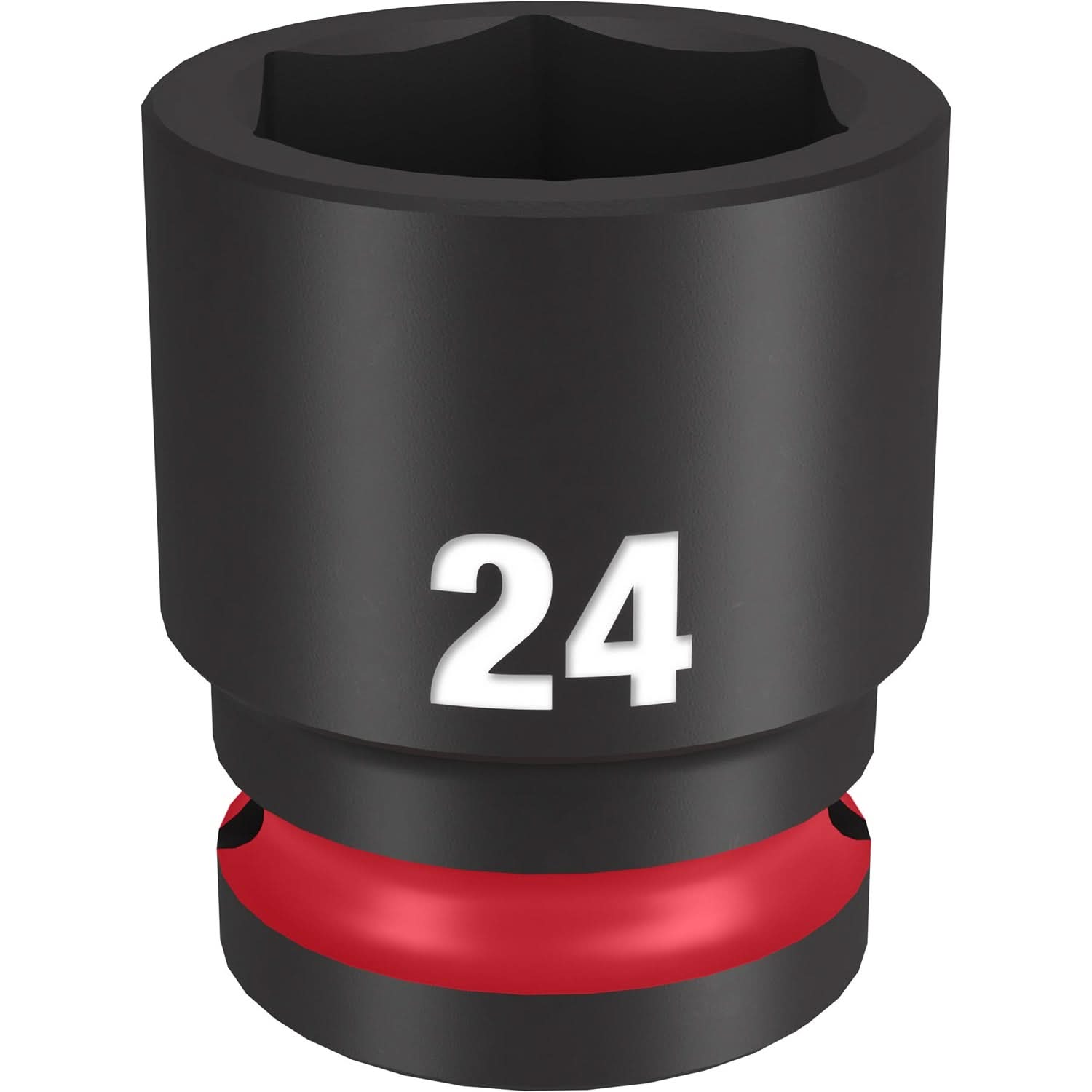 Milwaukee 49-66-6256 SHOCKWAVE Impact Duty 1/2-Inch Drive 24MM Standard 6 Point Socket