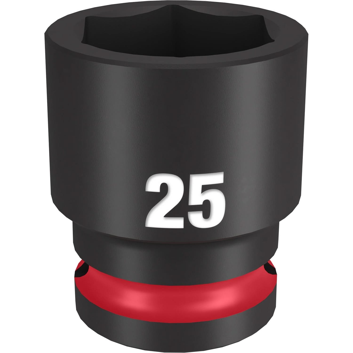 Milwaukee 49-66-6257 SHOCKWAVE Impact Duty 1/2-Inch Drive 25MM Standard 6 Point Socket