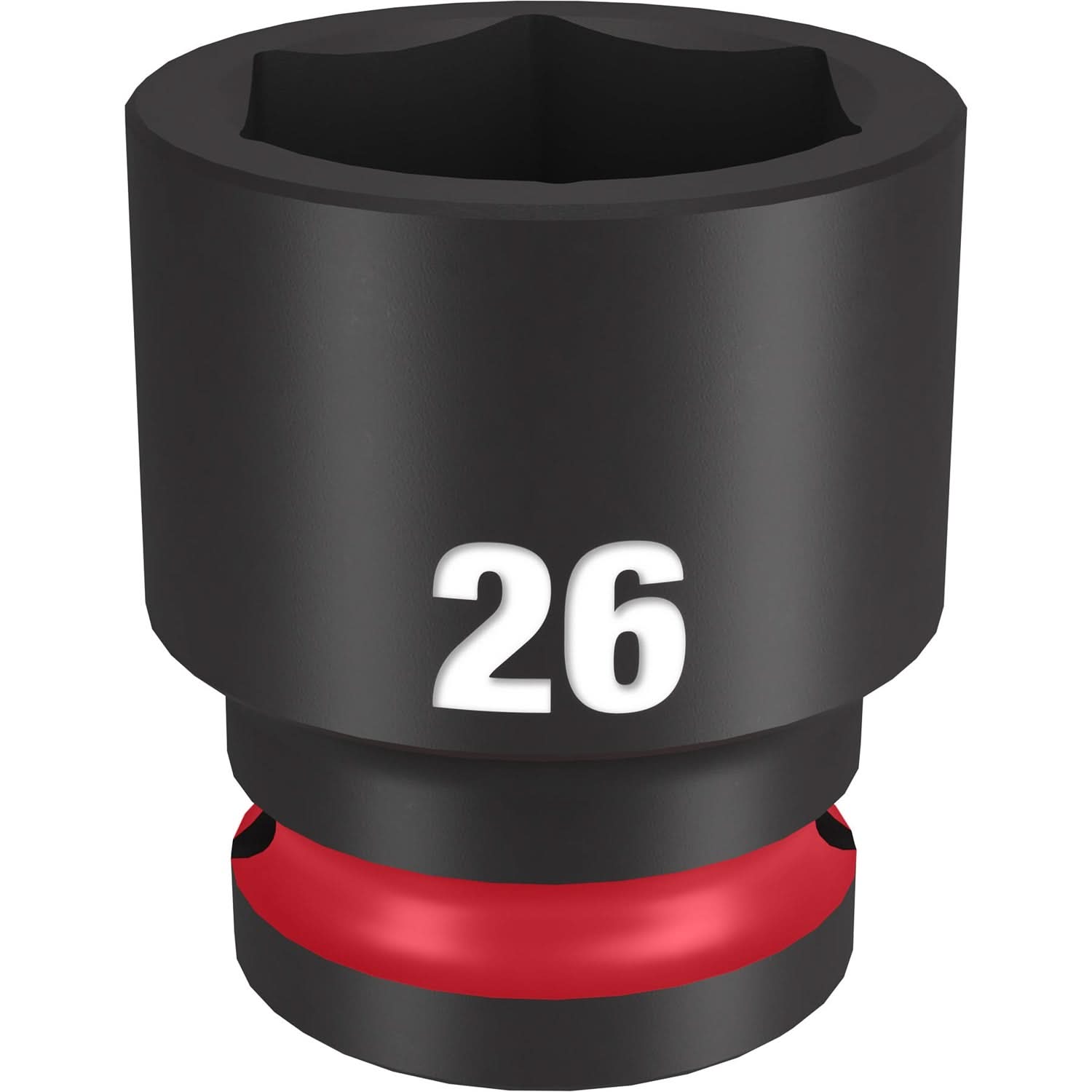 Milwaukee 49-66-6258 SHOCKWAVE Impact Duty 1/2-Inch Drive 26MM Standard 6 Point Socket