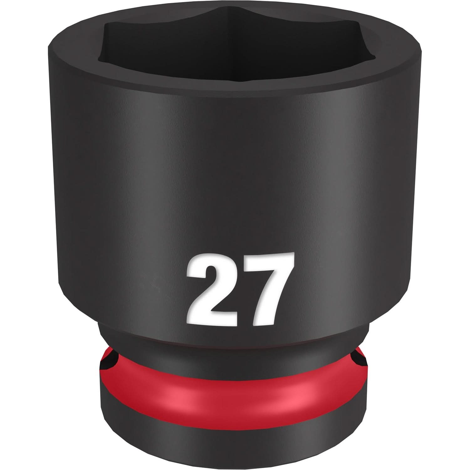 Milwaukee 49-66-6259 SHOCKWAVE Impact Duty 1/2-Inch Drive 27MM Standard 6 Point Socket
