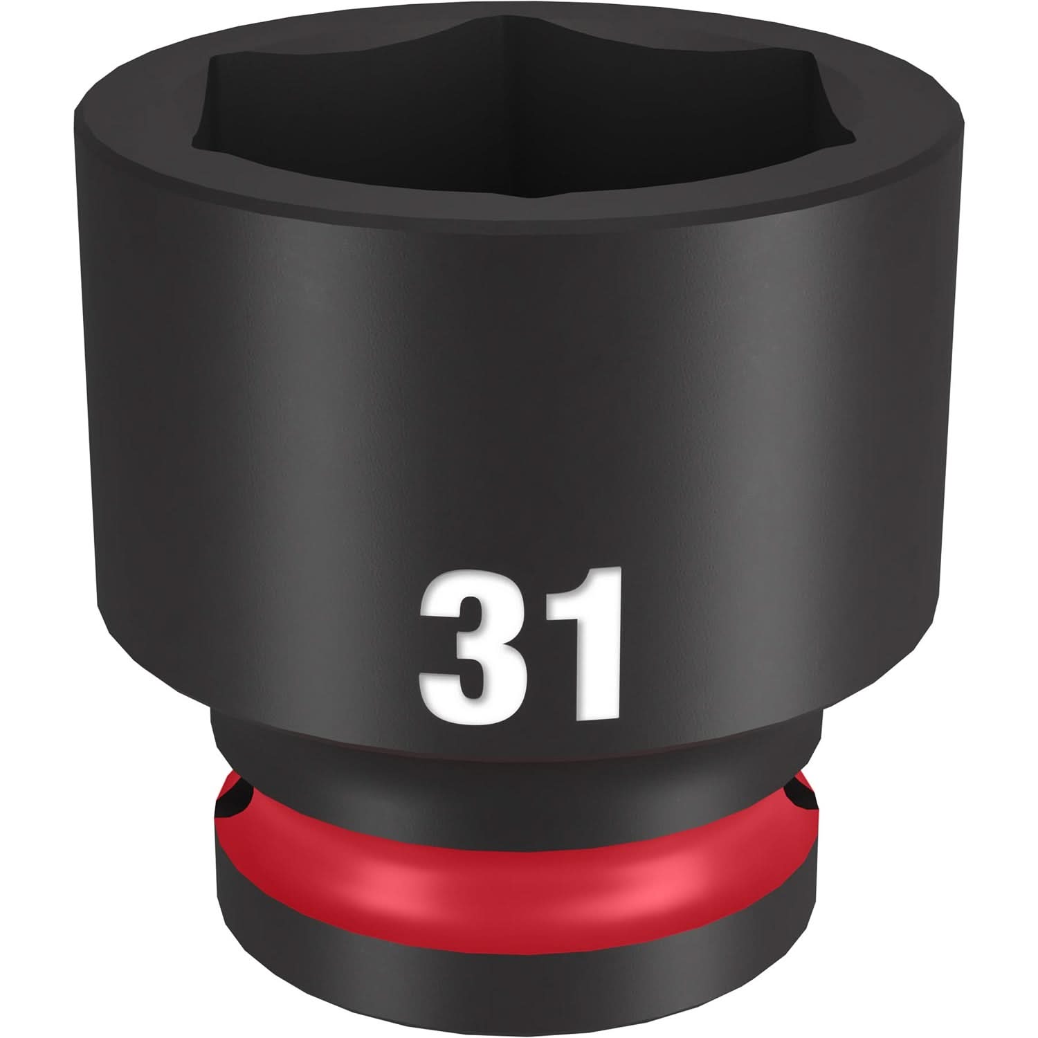 Milwaukee 49-66-6263 SHOCKWAVE Impact Duty 1/2-Inch Drive 31MM Standard 6 Point Socket