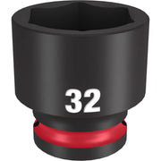 Milwaukee 49-66-6264 SHOCKWAVE Impact Duty 1/2-Inch Drive 32MM Standard 6 Point Socket