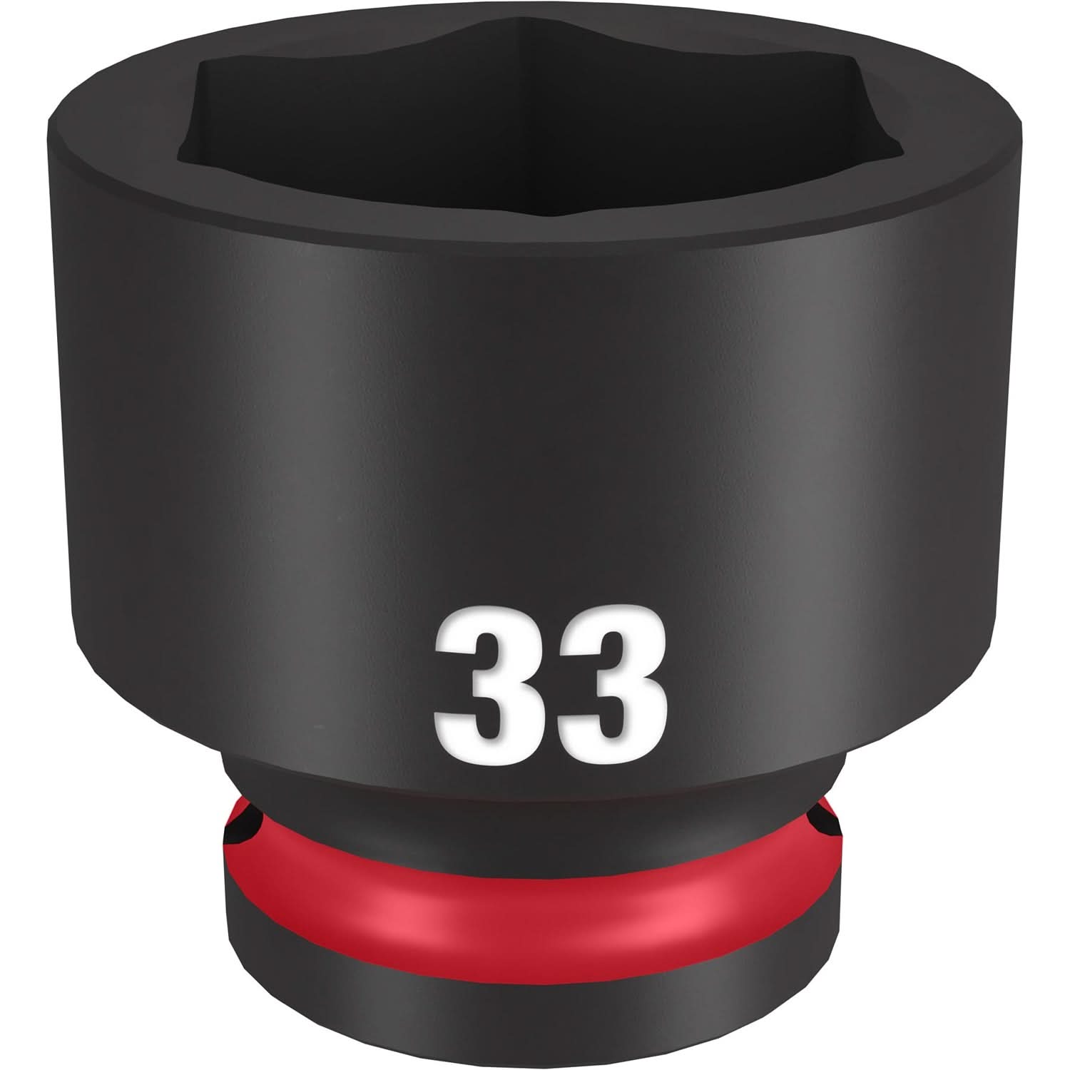 Milwaukee 49-66-6265 SHOCKWAVE Impact Duty 1/2-Inch Drive 33MM Standard 6 Point Socket